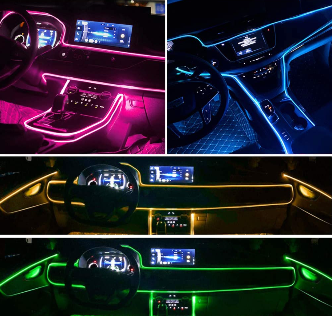 Car Dash LED light strip with phone remote control